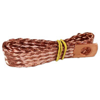 Masseband | 450mm | 15mm² | M10-M10 | Batteriemasse | Erdungsband