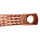Masseband | 450mm | 15mm² | M10-M10 | Batteriemasse | Erdungsband