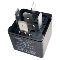 Mini Relais | 5-polig | Wechsler (CO) | 12V | 40/30A | mit Widerstand