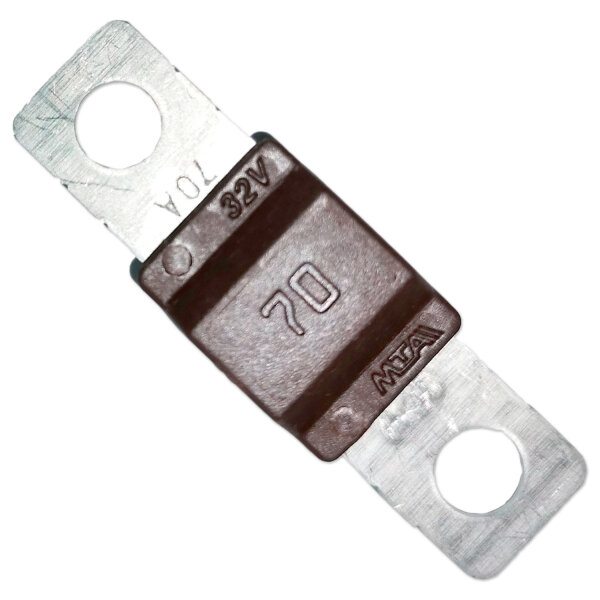 MIDI Sicherung 70A 12V 24V träge M5 Batteriesicherung | MTA MidiVAL
