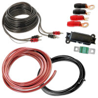 Verstärker Kabelset | 5 Meter 8AWG CCA | 2-Kanal...