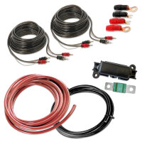 Verstärker Kabelset | 5 Meter 8AWG CCA | 4-Kanal...