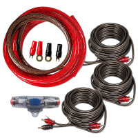 Verstärker Kabelkit AWG4 | 6-Kanal Endstufe | 720W...