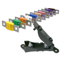 MEGA Sicherungshalter Set 100 A bis 500 A 12V 24V M8...