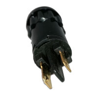 Kontrollleuchte 12V | Blau | Rund | 2W mit Flachstecker-Anschluss