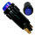 Kontrollleuchte 12V | Blau | Rund | 2W mit Flachstecker-Anschluss