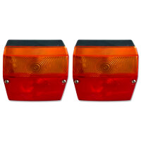 Rückleuchtenset | Minipoint | inkl. Leuchtenträger & Rückstrahler