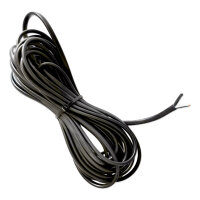 Flachkabel | 2-Adrig | AUPFK | 2x1mm² | Weiß/Schwarz | 10 Meter