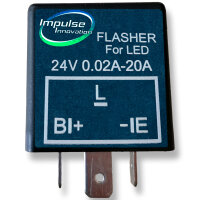 LED Blinkgeber 3-polig 24V 0,1-150W (B/L/E)