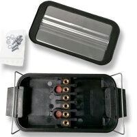 Verteilerdose 6-polig, geschraubt, mit Aluminiumdeckel