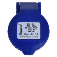 Adapterkupplung | Schuko zu CEE | 230V | 16A