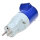 Adapterkupplung | Schuko zu CEE | 230V | 16A