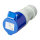 Steckdose | CEE 3-polig | Landstrom Verbinder | 230V | 16A | fliegend