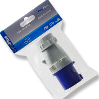 Stecker | CEE 3-polig | Landstrom Anschluss | 230V | 16A | IP44