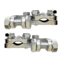Batteriepolklemme | XL | Doppelklemme + M5-Anschluss | 35-95mm² | 90° | Paar