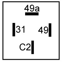 Blinkgeber | MAHLE MFL18 | 4-polig | 12V | 2+1(6)x21W