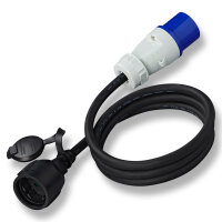 Adapterkabel | CEE zu Schuko | Landstrom Adapter | 230V | 1,5 Meter