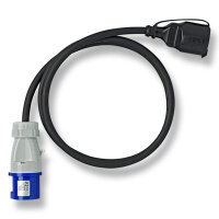 Adapterkabel | CEE zu Schuko | Landstrom Adapter | 230V | 1,5 Meter