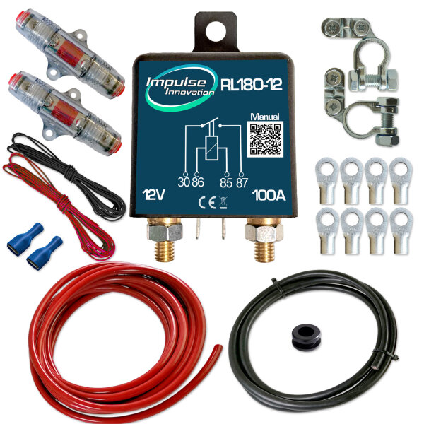 RL180 Trennrelais ECO Komplettset 5,8m CCA AWG4