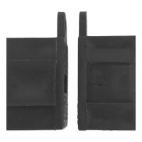 Anschlussblock | 5 Wege | Schwarz | für 1,5-4mm² Kabel