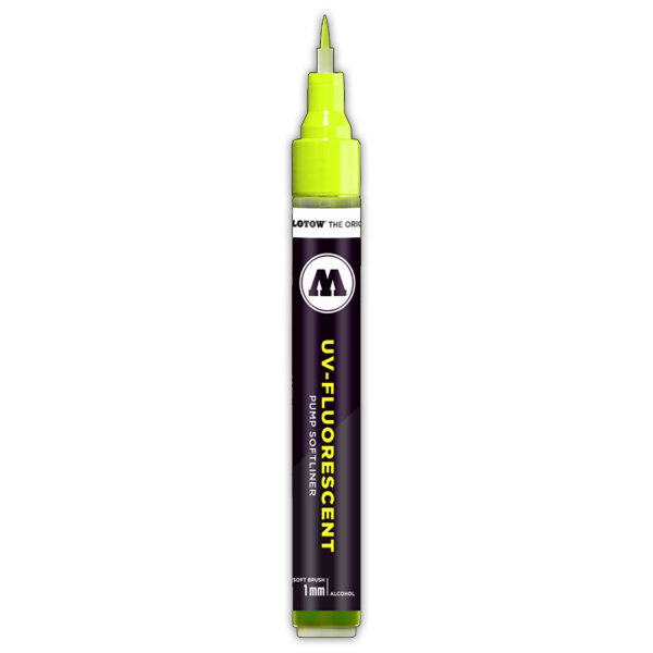 Molotow UV-Fluorescent Pump Softliner 1mm Gelb