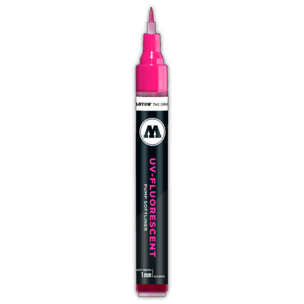 Molotow UV-Fluorescent Pump Softliner 1mm Pink