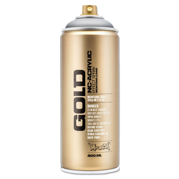 Sprühlack | Montana GOLD | Metallic Matt | Silber Matt | 400ml