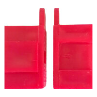 Anschlussblock | 5 Wege | Rot | für 1,5-4mm² Kabel