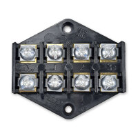 Anschlussblock | 4-Wege | geschraubt | bis 2,5mm²