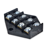 Anschlussblock | 4-Wege | geschraubt | bis 2,5mm²