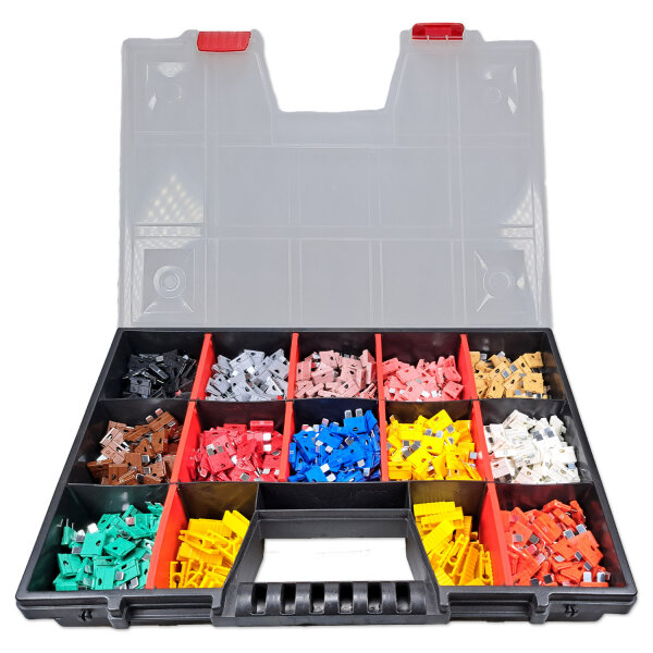 Sicherungssortiment | MTA UniVAL | 32V | 1-40A | 12x100 Flachstecksicherungen