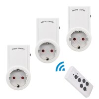 Funksteckdose | 3er Set | mit  230V | 16A | Schaltbar