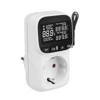 Temperaturregler für Steckdose mit Digitalanzeige und externem 50cm Sensor 230V