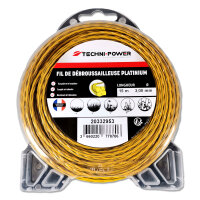 Universal Freischneider Faden, Nylon, Platinium, 3mm (15m)