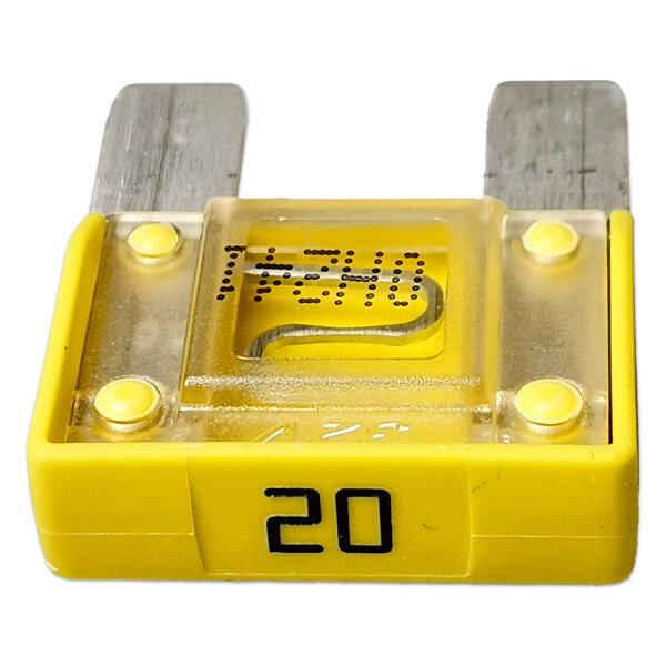 MAXI Sicherung 20A 12V 24V Flachstecksicherung | MTA MaxiVAL