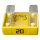 MAXI Sicherung 20A 12V 24V Flachstecksicherung | MTA MaxiVAL