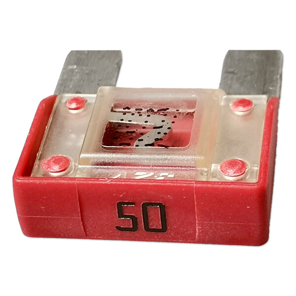 MAXI Sicherung 50A 12V 24V Flachstecksicherung | MTA MaxiVAL