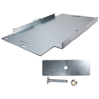 Batteriehalterung BH-01 | Untersitz T4 T5 T6, Universal | 380x200x30mm | verzinkt, erweiterbar | mit Konterplatte