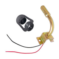 Halter für Rundumleuchte | 12–24V | 90° Drehbar | 15cm Kabel | Ø24mm