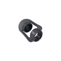Halter für Rundumleuchte | 12–24V | 90° Drehbar | 15cm Kabel | Ø24mm