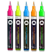 Molotow UV-Fluorescent 5er Set