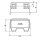 MTA MidiVAL® Sicherungshalter mit Cliphalter | 32V | 125A