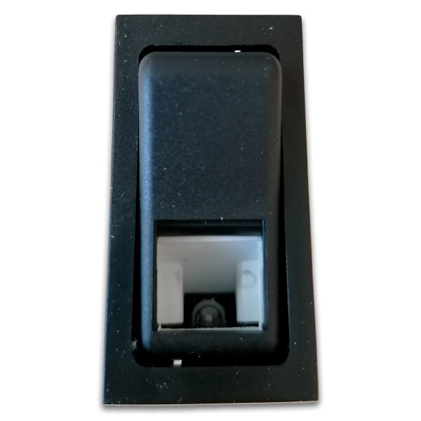 Wippschalter | 24V | glatt | ohne Symbolplatte | 22x44mm