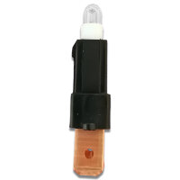 Lampenfassung mit T5 Leuchtmittel für 44x22mm HELLA & ENG Schalter, 12V (5 Stück)