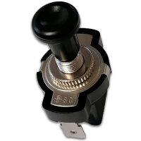 Zugschalter | 12V | 10A | 6,3mm Flachstecker | Ø8,5mm