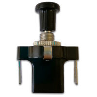 Zugschalter | 12V | 10A | 6,3mm Flachstecker | Ø8,5mm