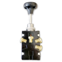 Zugschalter 12V 30A 3 Stufen OFF ON ON KFZ Licht M12 Ø12,2mm