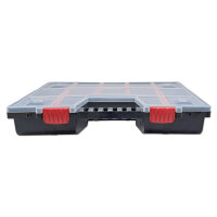 Sortimentkoffer | L | bis 15 Fächer | 390x290x65mm | Tragegriff