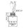 Hebeltaster, 3 Positionen (ON)-OFF-(ON), lange Ausführung, 12V, 15A, Ø12,2mm