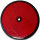 Reflektor | Radex 720 | Rund | M5 Bohrung | Rot | Ø80mm | 5 Stück